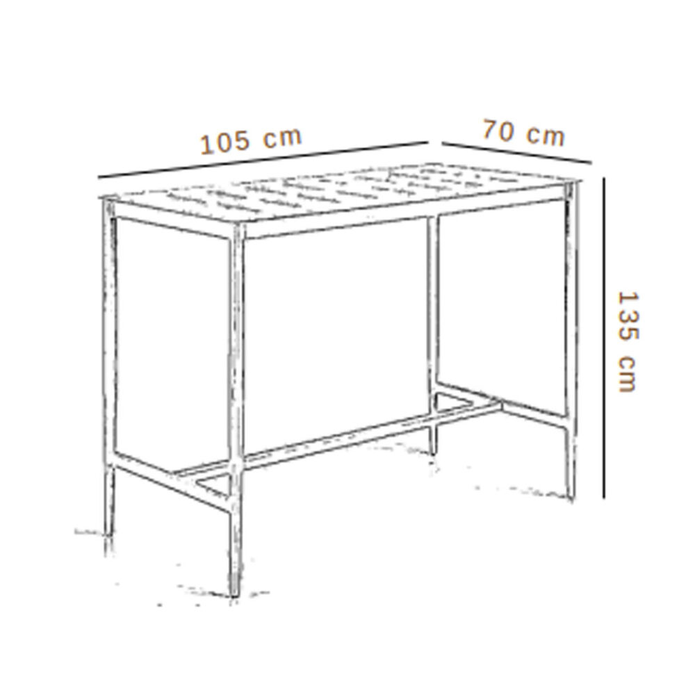 Luna Bar Table - Image 2