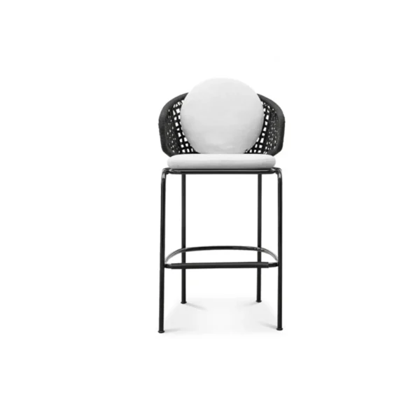 Interglobe Bar Stool With Arm