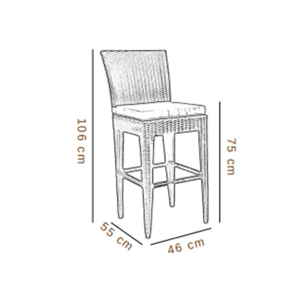 Columbia Bar Stool - Image 2