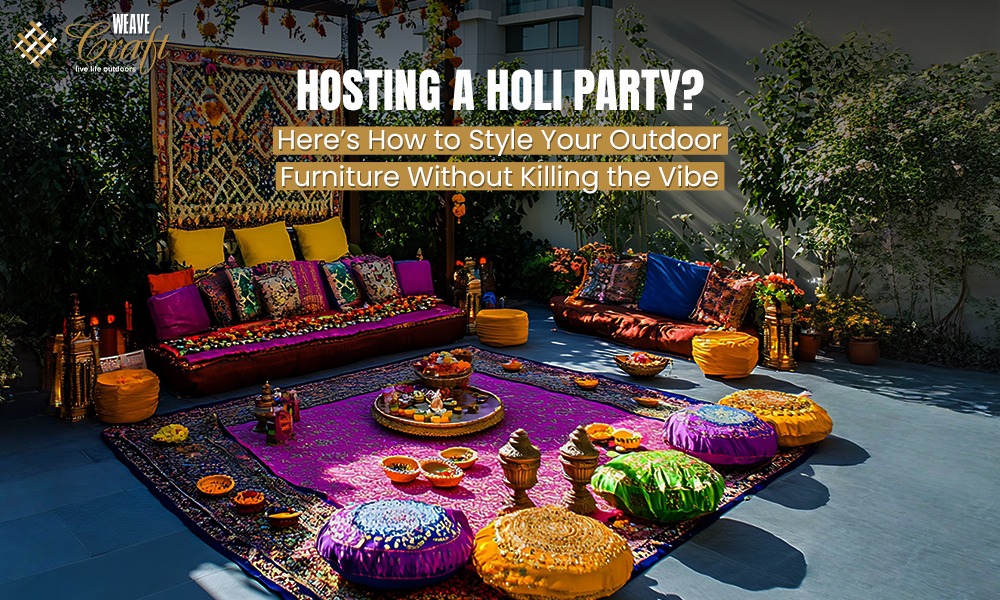 Best Outdoor furniture for holi parties