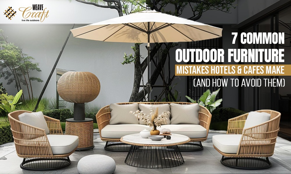 Best outdoor furniture for Hotels and Cafes