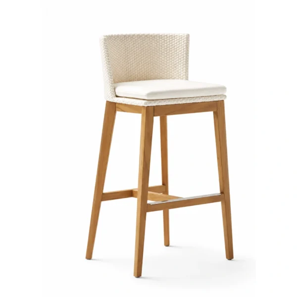 Rhodes Bar Stool (With One Seat Cushion only)
